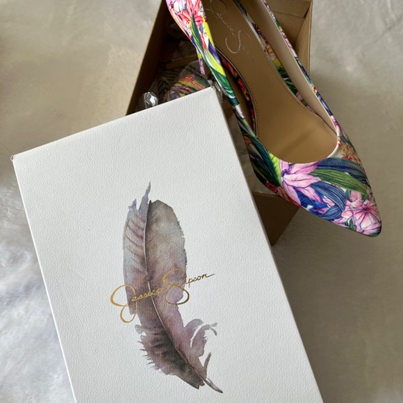 Jessica Simpson Multi Color Heel - Picture 2 of 4